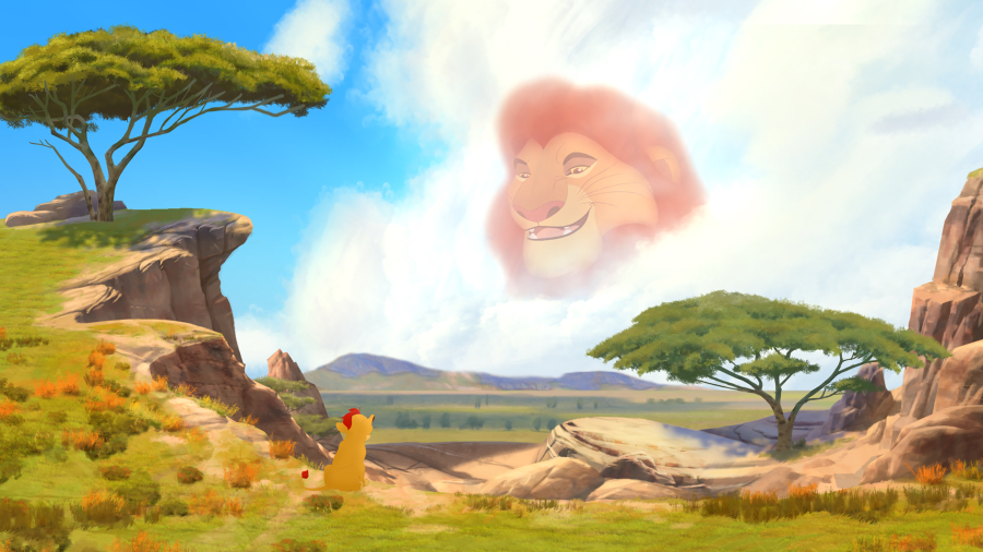 Kion with Mufasa